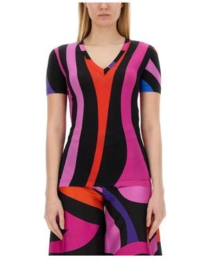 PUCCI T-Shirts - Red