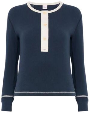 Chloé Top H26 - Blau