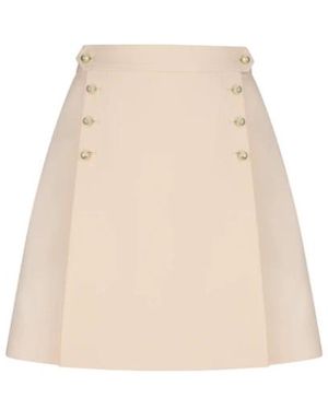 Dior Short Skirts - Natural
