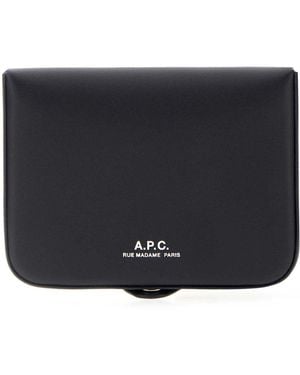 A.P.C. Wallets & Cardholders - Black