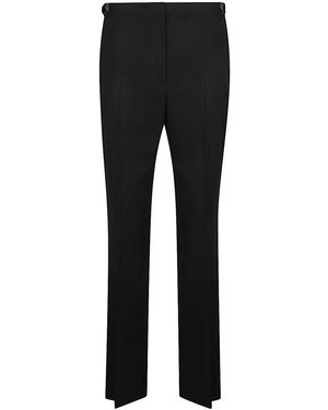 The Row Broeken ,Zwart ,Wol Wool Straight Broeken