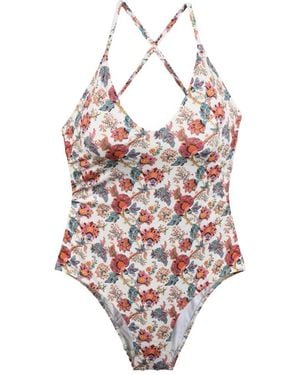 Anjuna Traje De Baño Elegante Con 86% Poliamida, Mujer, Talla - Rojo