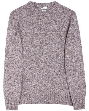 Doppiaa Round-Neck Knitwear - Morado