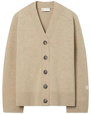 Tory Burch Cardigans - Neutro