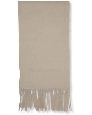 Acne Studios Winter Scarves - Marrón