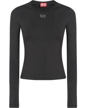 DIESEL Long Sleeve Tops - Negro