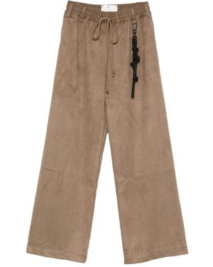 Song For The Mute Wide Trousers - Brown