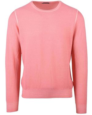 Vengera Round-Neck Knitwear - Rose