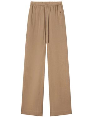 ÉTERNE Wide Trousers - Neutro