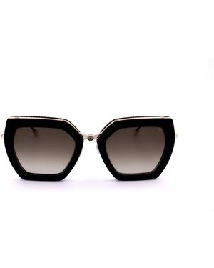 Philipp Plein Accessoires ,Zwart ,Spp 097S-0700 Zonnebrillen