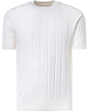 Eleventy Round-Neck Knitwear - White