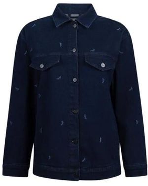 Jansen Amsterdam Kae Denim Jack - Blauw