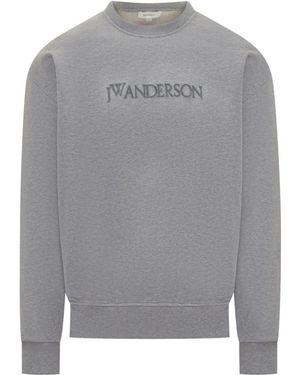 JW Anderson Sweatshirts - Grey