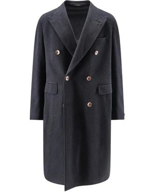 Tagliatore Jassen ,Grijs ,Double-Breasted Coats - Zwart