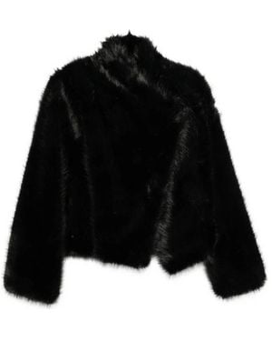 BB COUTURE Faux Fur & Shearling Jackets - Nero