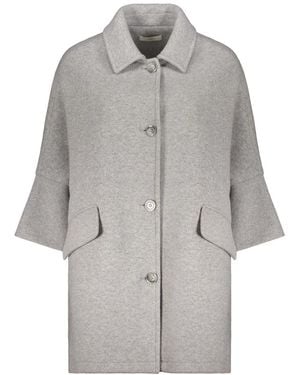 Fedeli Single-Breasted Coats - Gris