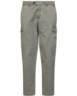 Brunello Cucinelli Straight Trousers - Grey