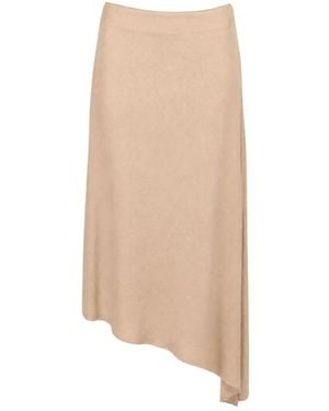 Peserico Midi Skirts - Natural