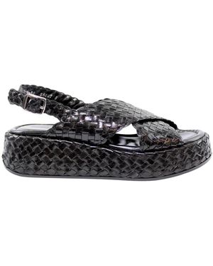 Pons Quintana Flat Sandals - Negro