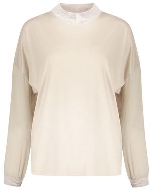 Herno Round-Neck Knitwear - Natural