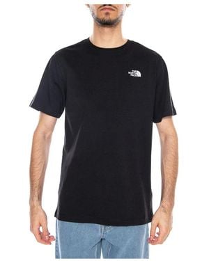 The North Face Fitness ,Zwart ,Katoen Evolution Simple Dome Regular Ss Tee