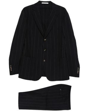 Eleventy Kostuums ,Zwart ,Single Breasted Suits