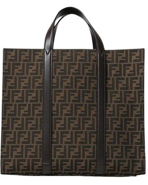 Fendi Shopping Bags - Black