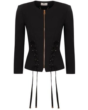 Elisabetta Franchi Light Jackets - Nero