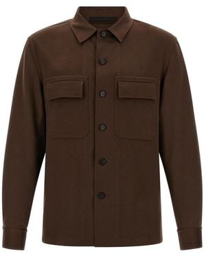 ZEGNA Light Jackets - Brown