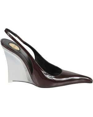 Saint Laurent Wedges - Marrón