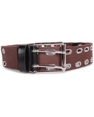 IRO 26Swp50Rib Stoffgürtel - Braun