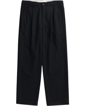 Norse Projects Straight Trousers - Negro