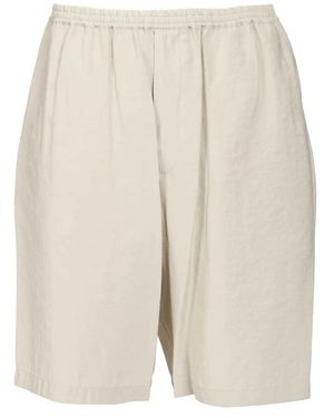 Emporio Armani Casual Shorts - Natural