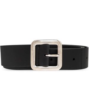 Jil Sander Ledergürtel - Schwarz