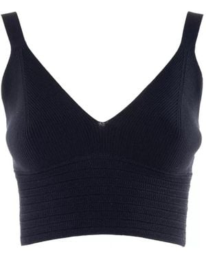 Nenette Sleeveless Tops - Blue