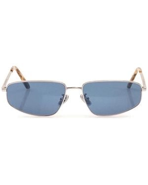Retrosuperfuture Accessoires ,Grijs ,Isedra Zonnebril - Blauw