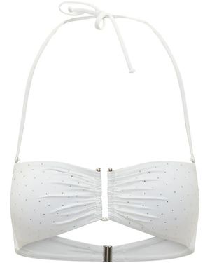 Sundek Badmode ,Wit ,Bandeau Bikini Top