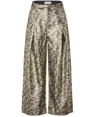 Lolly's Laundry Wide Trousers - Natural