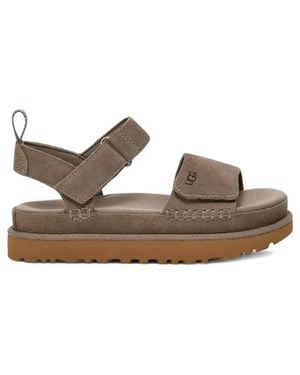 UGG Goldenstar Platform Sandal - Braun