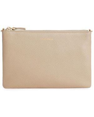Coccinelle Clutches - Natural
