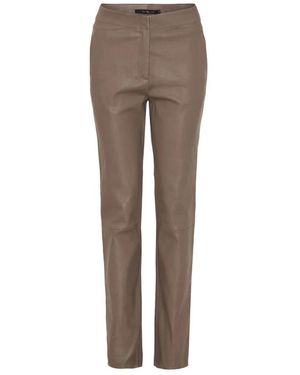 Btfcph Leather Trousers - Marrón