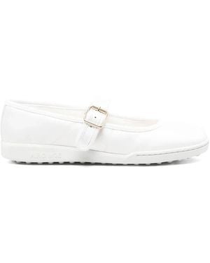 A.P.C. Ballerinas - White