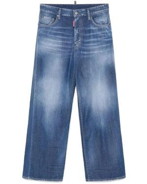 DSquared² Straight Jeans - Bleu