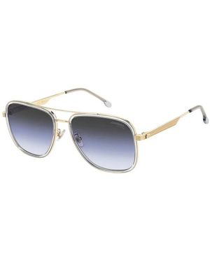 Carrera Sonnenbrille Mit Doppeltem Steg Und Vollrand - Mettallic