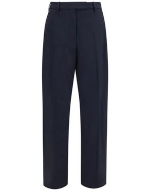 Thelatest Rechte Broek - Blauw