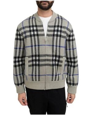 Burberry Bomber Jackets - Gris