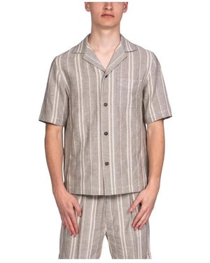 Paolo Pecora Short Sleeve Shirts - Grigio