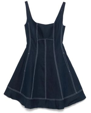 Tommy Hilfiger Casual Korte Jurk - Blauw