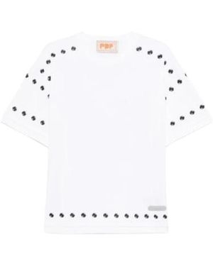 PDF Bullons T-Shirt - Weiß