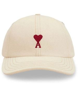 Ami Paris Caps - Blanco